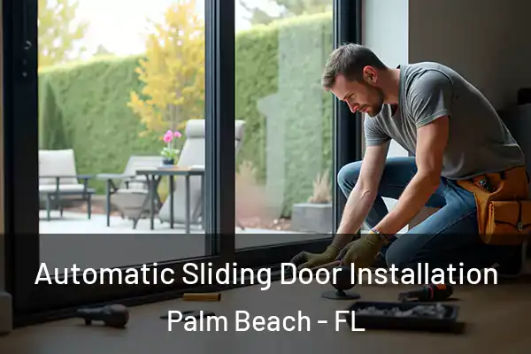 Automatic Sliding Door Installation Palm Beach - FL