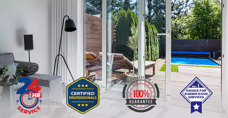 Glass Balcony Sliding Door Repair in Palm Beach