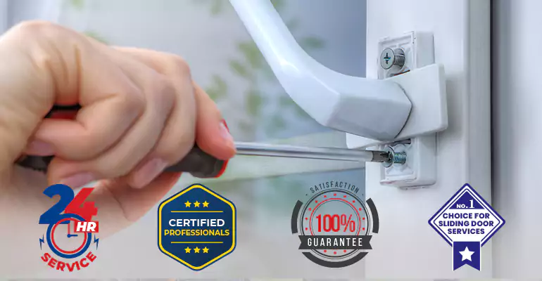 Broken Patio Door Handle Repair in Palm Beach