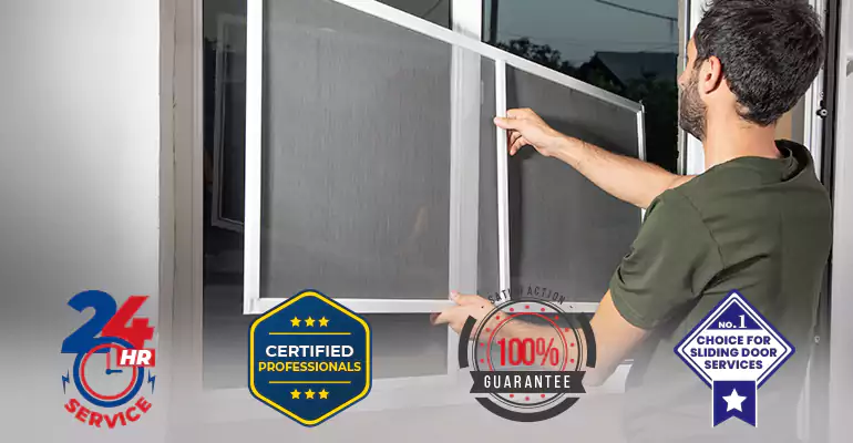 Sliding Screen Door Frame Repair in Palm Beach