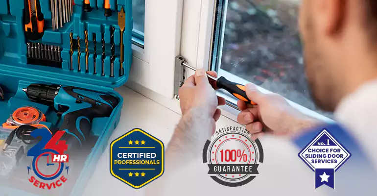 Sliding Patio Door Squeaks Repair Near Me in Palm Beach