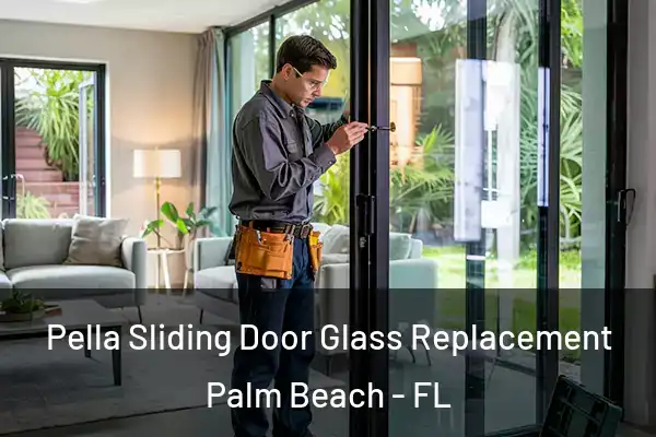  Pella Sliding Door Glass Replacement Palm Beach - FL